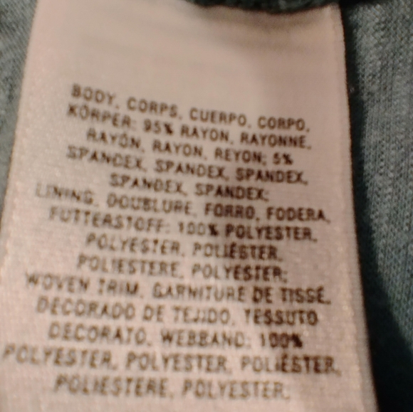 Meadow Rue Anthropologie Teal Sheer Textured Lightweight Blouse M - Picture 10 of 16